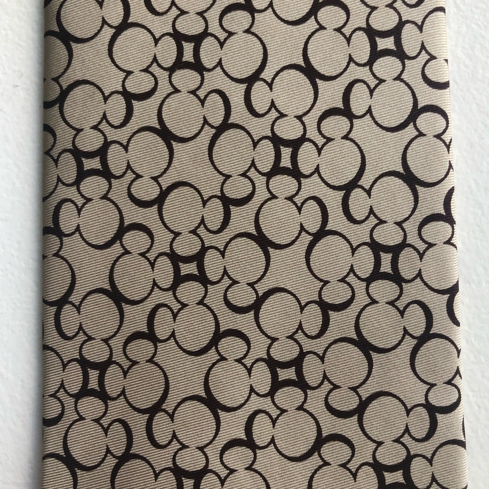DISNEY Hidden Mickey silk tie w/ tag